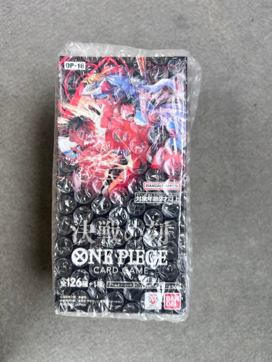One Piece One Piece Trading Card Game Decisive Battle OP-16 Booster Pack Box — OP-16 — Japanese