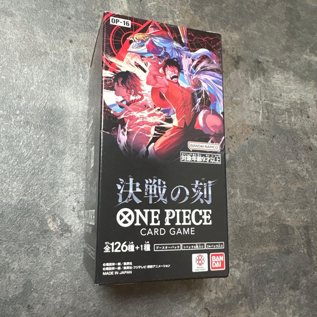 One Piece One Piece Card Game: Decisive Moment Booster Pack OP-16 Box — OP-16 — Japanese
