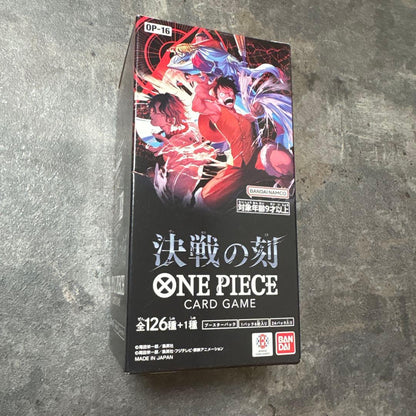 One Piece One Piece Card Game: Decisive Moment Booster Pack OP-16 Box — OP-16 — Japanese