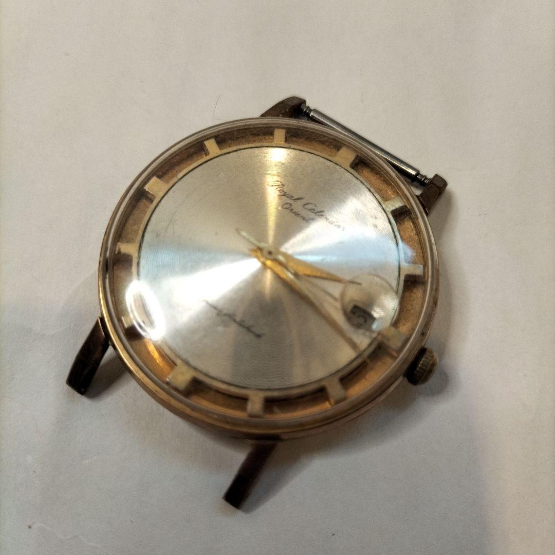 ORIENT Royal Calendar 21 Jewels Manual Men's Watch — Japanese