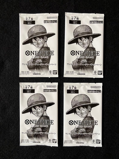 One Piece One Piece Card Game / 3rd Anniversary! One Piece Card Treasure Campaign 4 Pack Pack — Limited Edition Product — Japanese