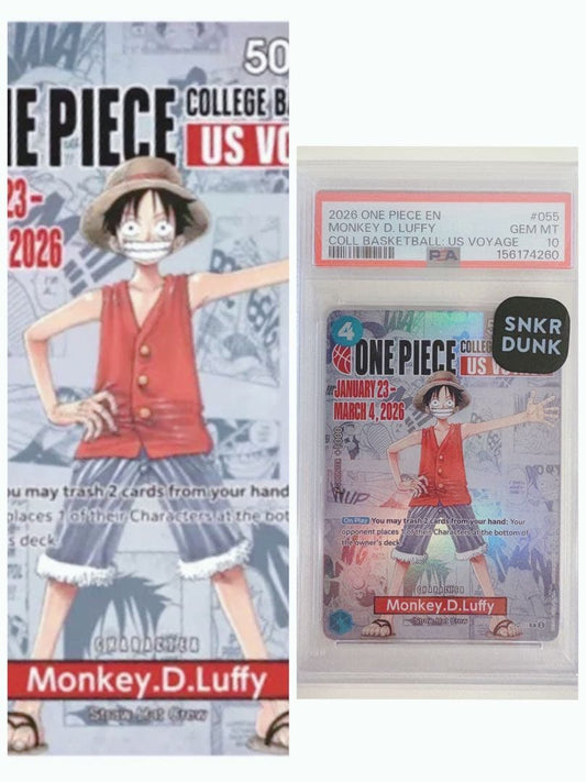 PSA 10 One Piece Luffy L — Japanese