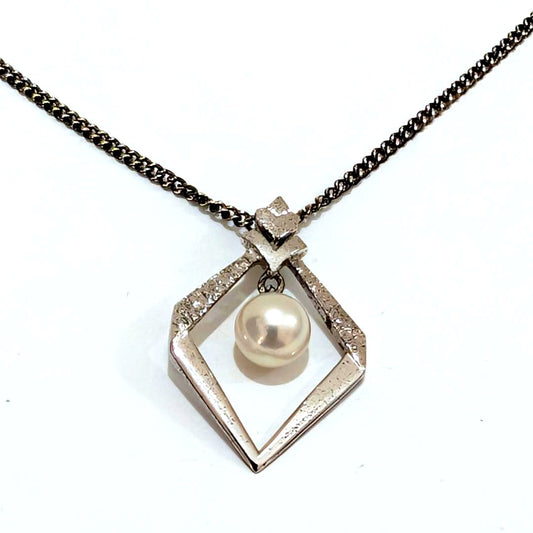 2003 Mikimoto pearl necklace with 5.8mm pearls and 42cm SV925 sterling silver chain
