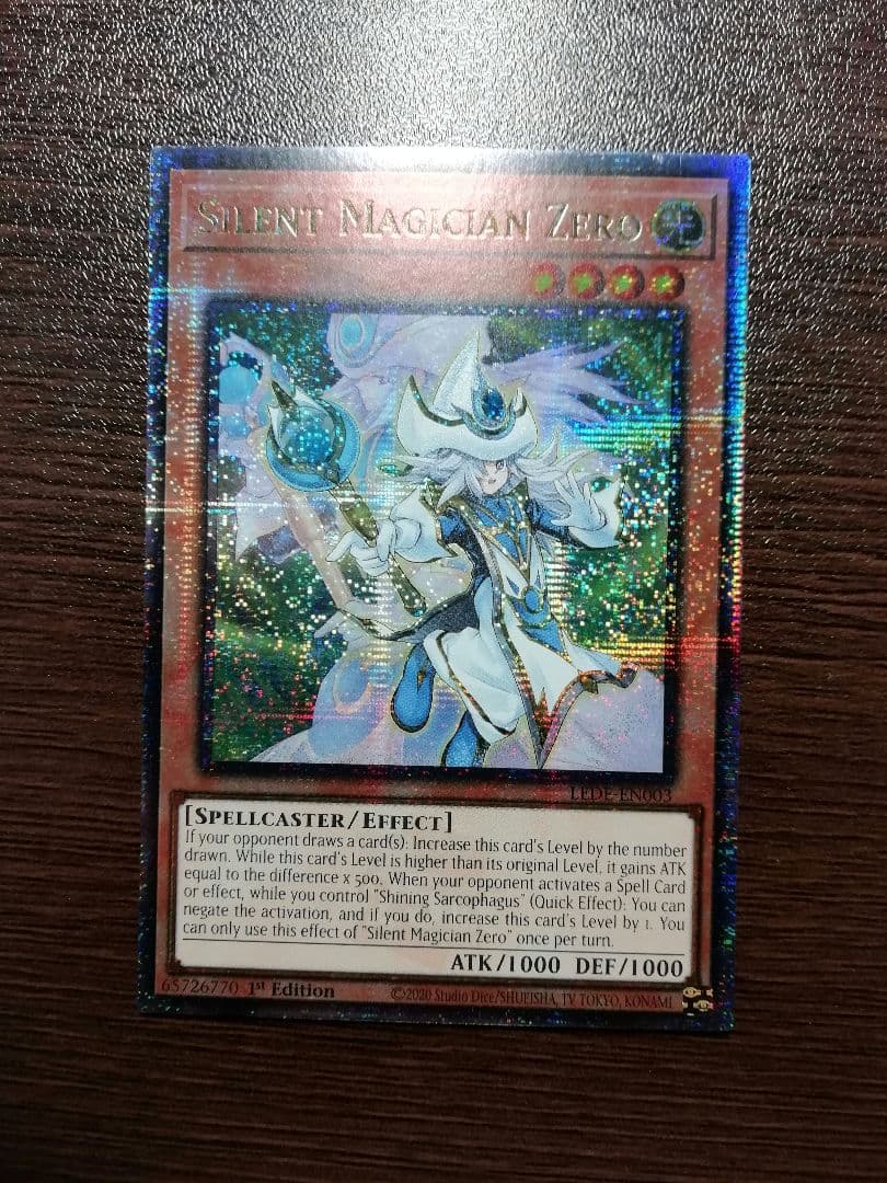Yu-Gi-Oh Silent Magician Zero — English