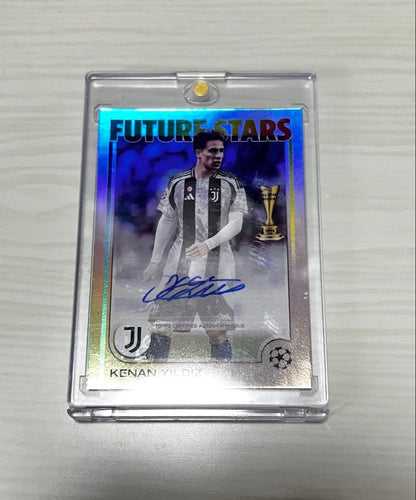 Kenan Yıldız Juventus Autograph Card — Japanese