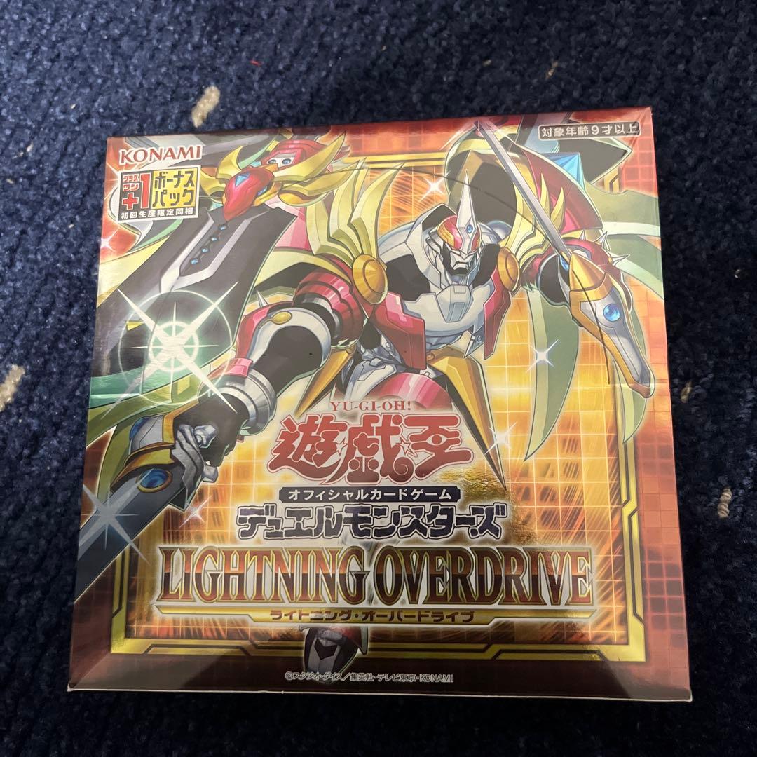 Yu-Gi-Oh Yu-Gi-Oh! Trading Card Game Lightning Overdrive 30 Packs Box — Japanese