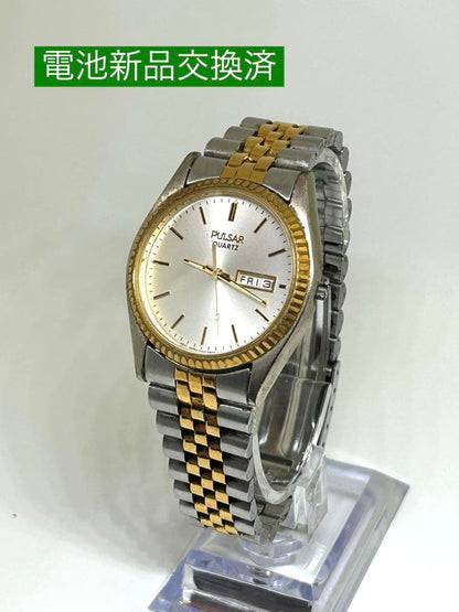 SEIKO PULSAR SBTR009 Quartz Men's Watch — Japanese