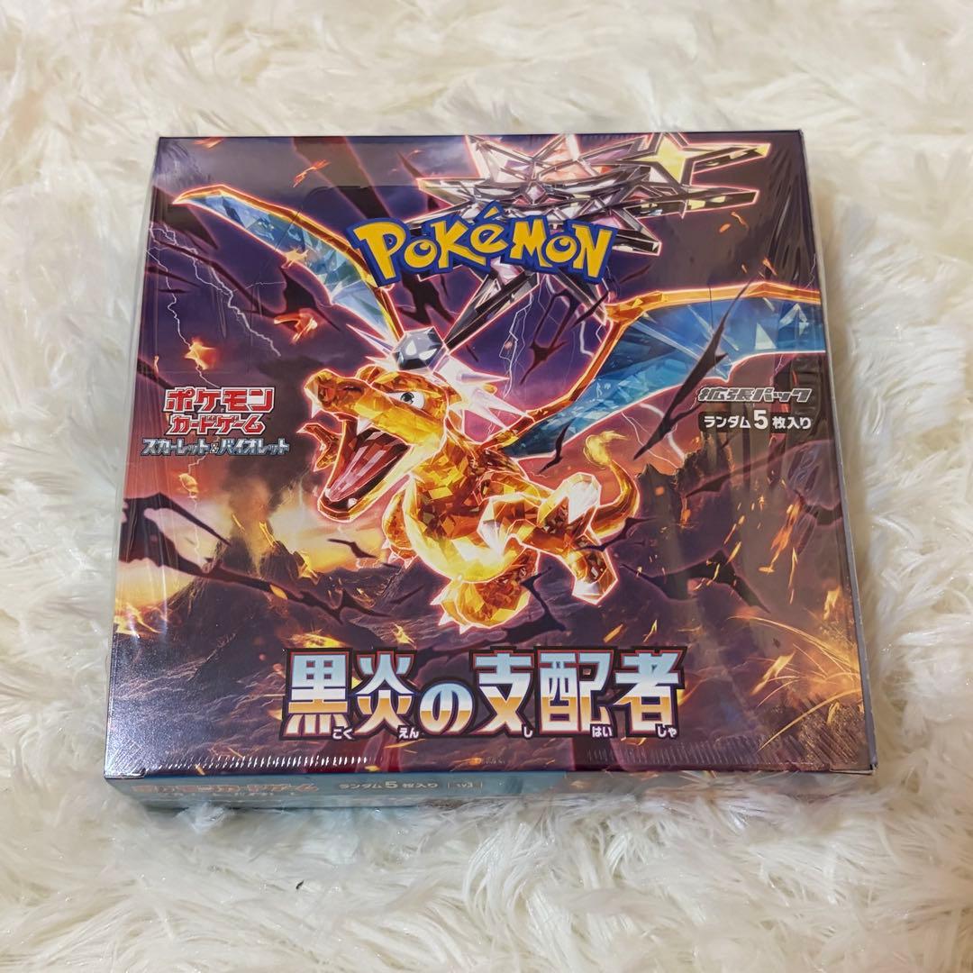 Pokemon Pokémon Card Black Flame Ruler Box — SV Expansion Pack Ruler of the Black Flame — Japanese