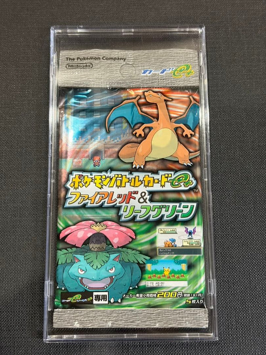 Pokemon Pokémon Battle Card e+ FireRed & LeafGreen Unopened Pack Discontinued Pack — Japanese