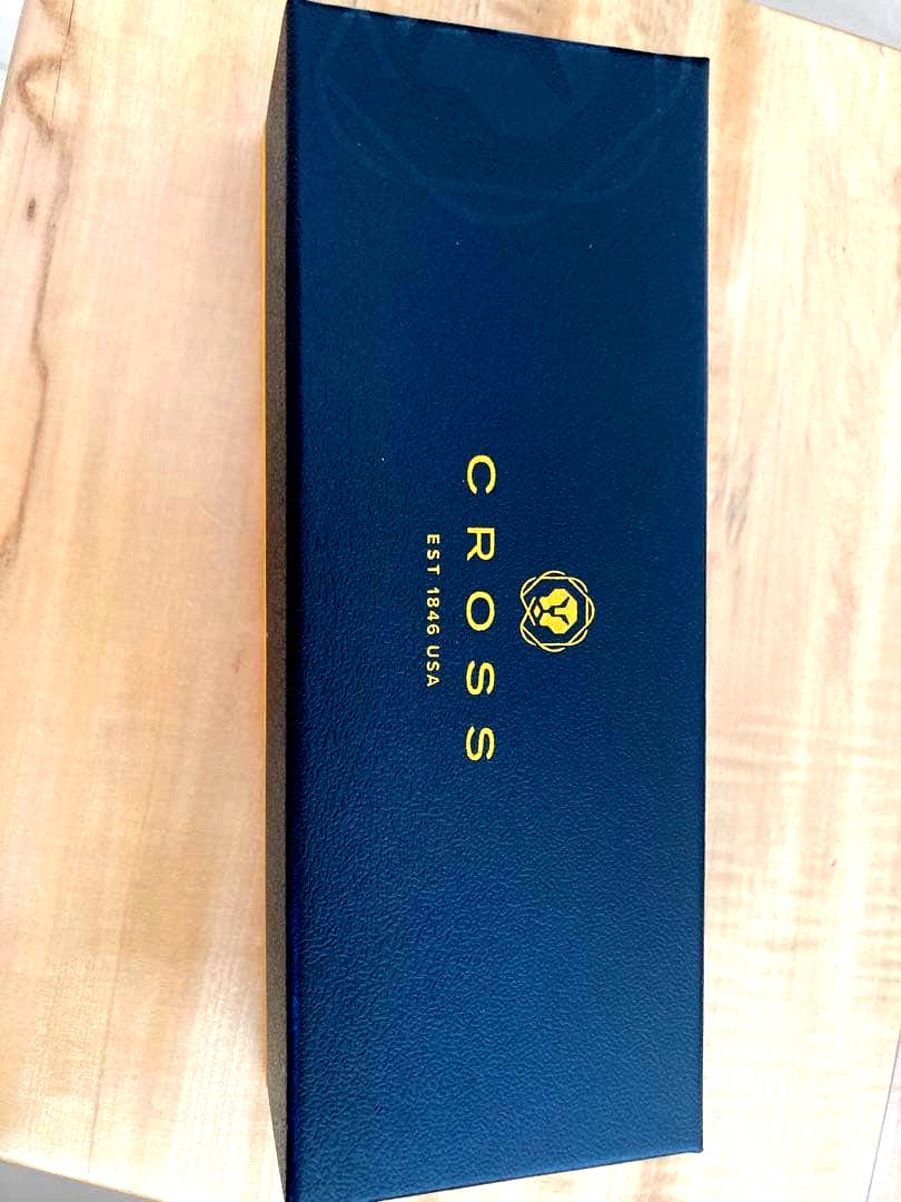 Gold CROSS ballpoint pen with gold logo and classic design from 1864
