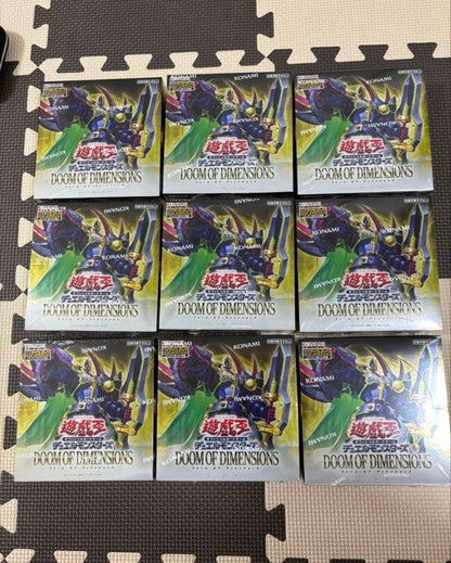 Yu-Gi-Oh Yu-Gi-Oh! OCG Doom of Dimensions Box — Japanese