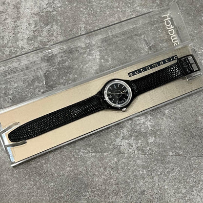 swatch Auto Black Automatic Men's — Japanese