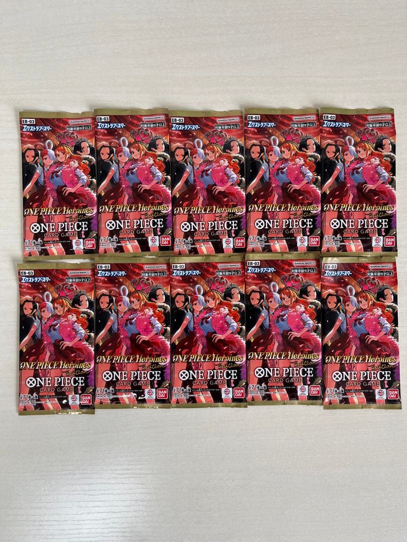 One Piece One Piece Card Game HEROES Edition 10 Pack Pack ONERIECE — Japanese