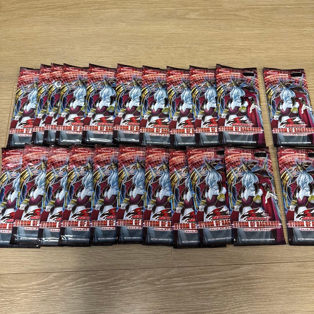 Yu-Gi-Oh Yu-Gi-Oh! OCG Storm of Ragnarok 22 Packs Unopened Pack Pack Ultra Rare — Japanese