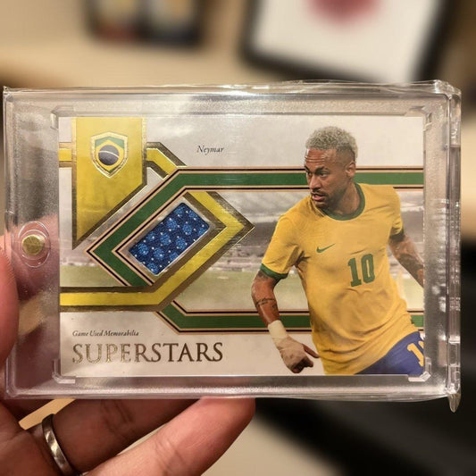Futera Neymar Game-Worn Jersey Card — Japanese