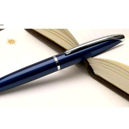 CROSS Ballpoint Pen with black barrel and silver accents shown on white background