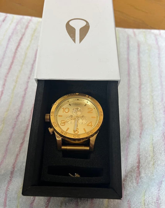 NIXON Gold Men's Watch — Japanese