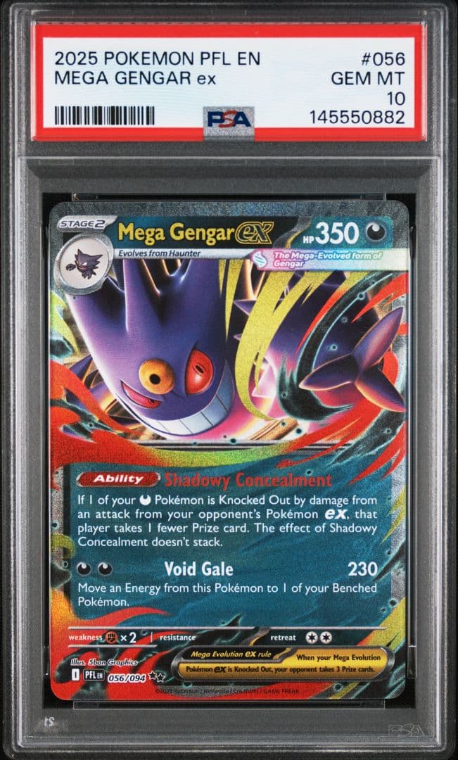 PSA 10 Pokemon Mega Gengar ex — M Starter Set MEGA Mega Gengar ex — Japanese