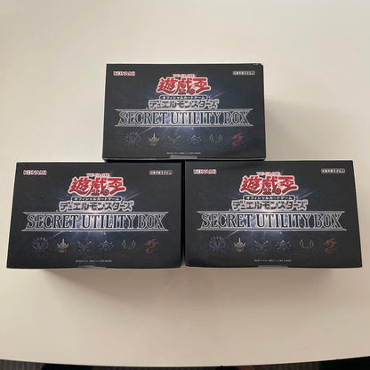 Yu-Gi-Oh Yu-Gi-Oh! OCG Secret Utility Box 3-Set Sealed Box SECRETUTILITY — Japanese