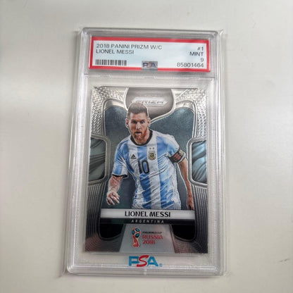PSA 9 Panini Prizm Lionel Messi — Japanese