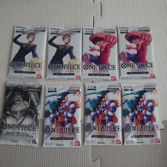 One Piece One Piece Card Promotion Pack 8-Card Set Rare Pack — Japanese
