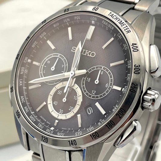 SEIKO SAGA193 Solar Men's Watch — Japanese