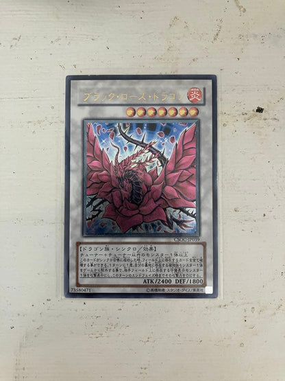 Yu-Gi-Oh Black Rose Dragon — Japanese