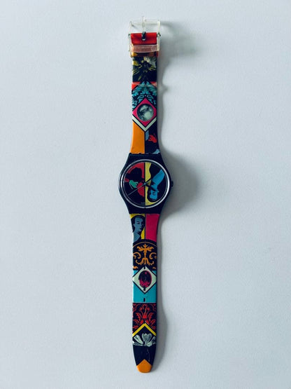 swatch GB122 Quartz Men's — Japanese