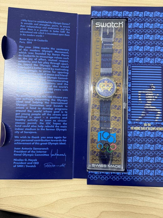 swatch Olympic 100th Anniversary Men's — Japanese