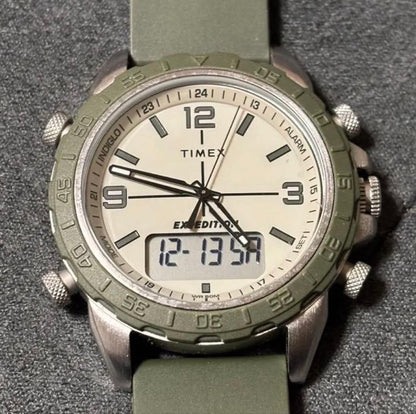 TIMEX Expedition Pioneer Combo Digital Men's Watch — Japanese