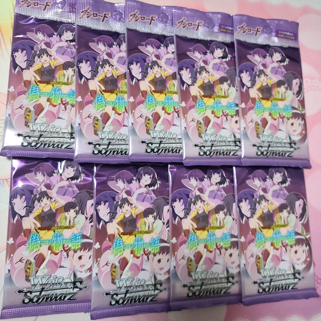 Weiss Schwarz Nisemonogatari Pack — Japanese