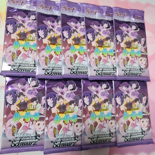 Weiss Schwarz Nisemonogatari Pack — Japanese