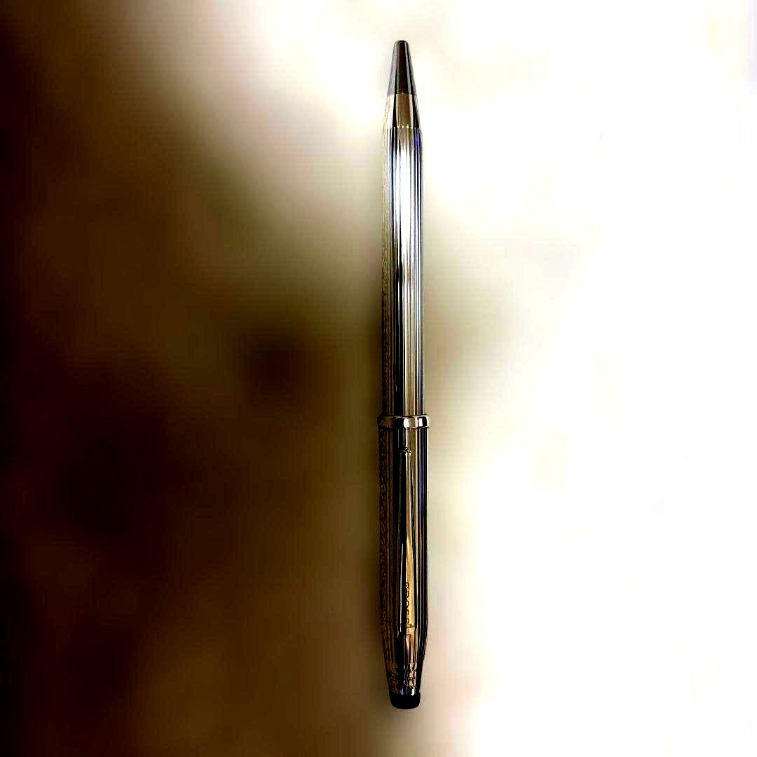 Cross Century2 Collection ballpoint pen model NHN3002WG with twist mechanism and sterling silver clip