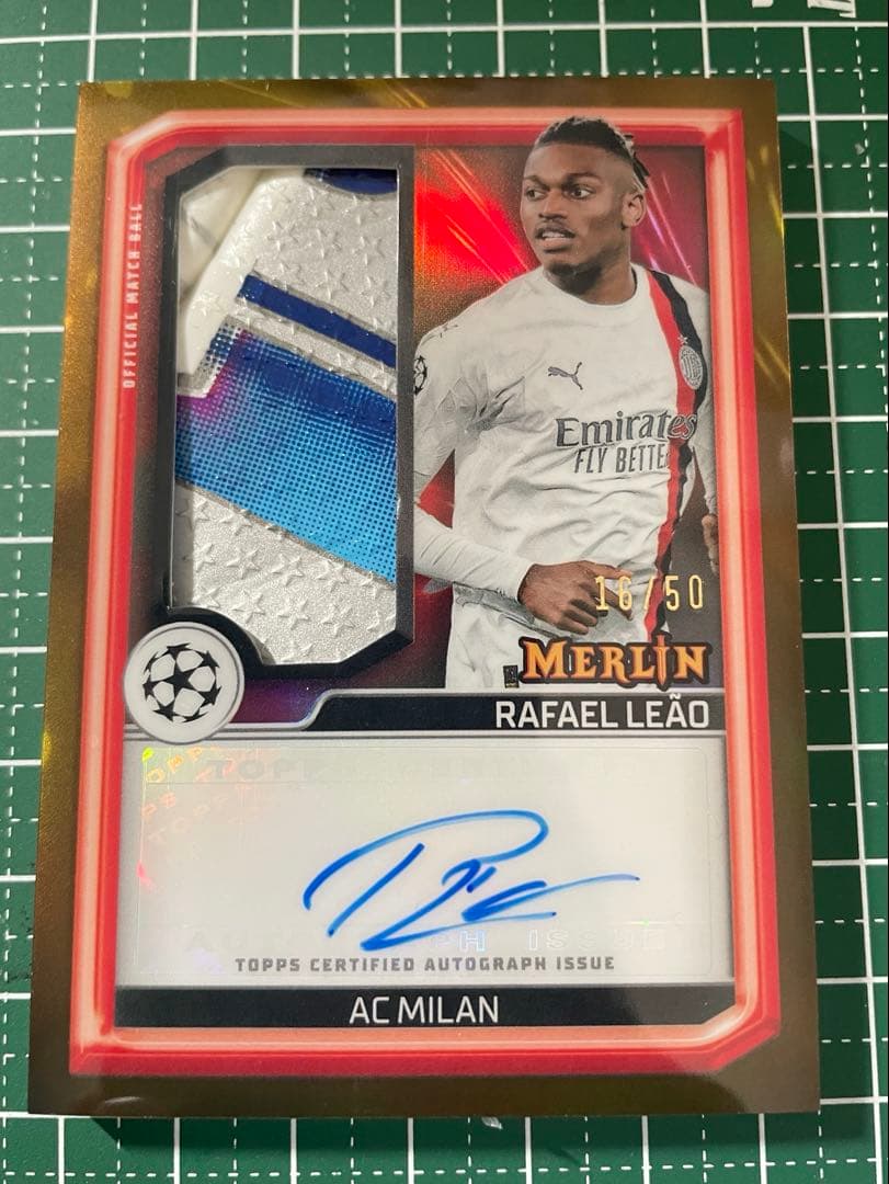 Raphael Leao Match Ball Auto — Japanese