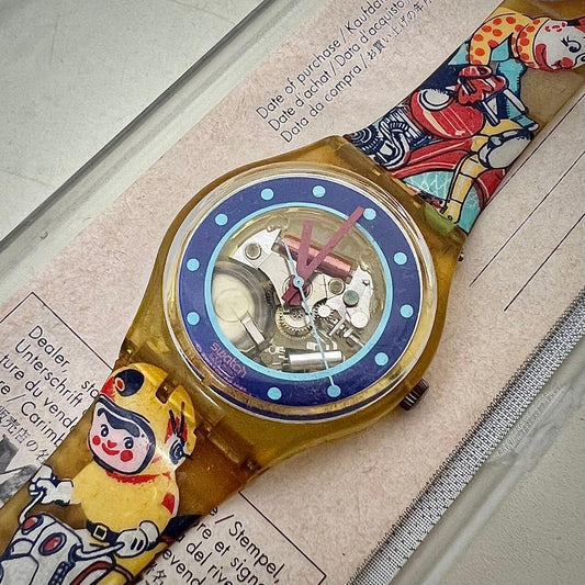 swatch GV157 Analog Men's — Japanese