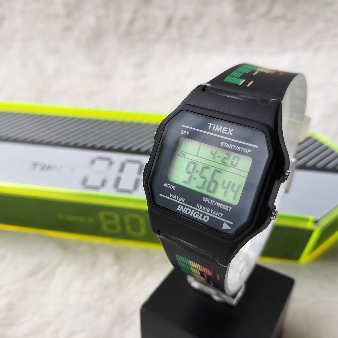 TIMEX 80 Classic INDIGLO Digital Men's Watch — Japanese