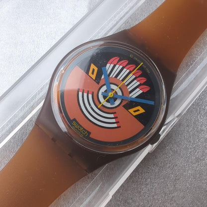swatch GF100 Quartz Men's — Japanese