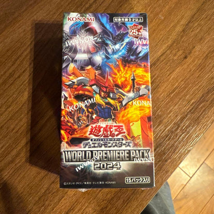 Yu-Gi-Oh Yu-Gi-Oh! World Premium Pack 2024 Box — Japanese