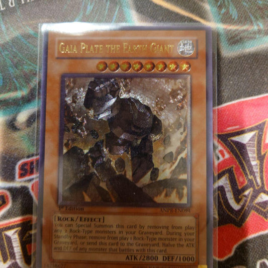 Yu-Gi-Oh Earth Giant Gaia Plate — Japanese