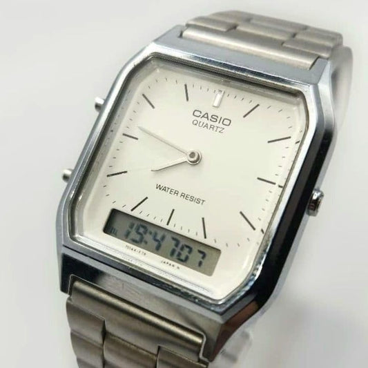 CASIO A-168WEMS Digital Men's Watch — Japanese