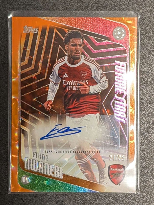 Ethan Nwaneri Autograph UEFA — Japanese