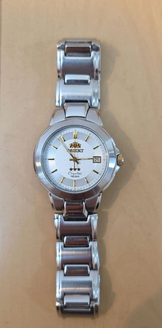 ORIENT CRYSTAL 10BAR Quartz Men's Watch — Japanese