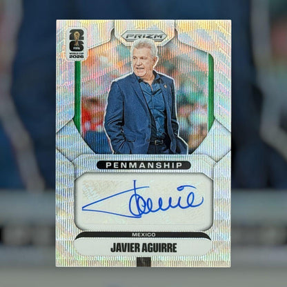 Panini Prizm FIFA World Cup 2026 Aguirre Sign — Japanese