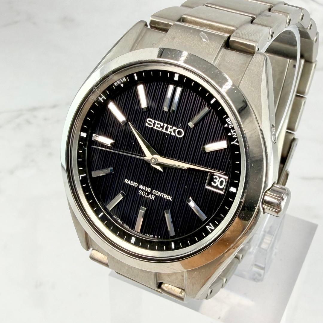 SEIKO SAGZ083 7B24-0BH0 Solar Men's Watch — Japanese