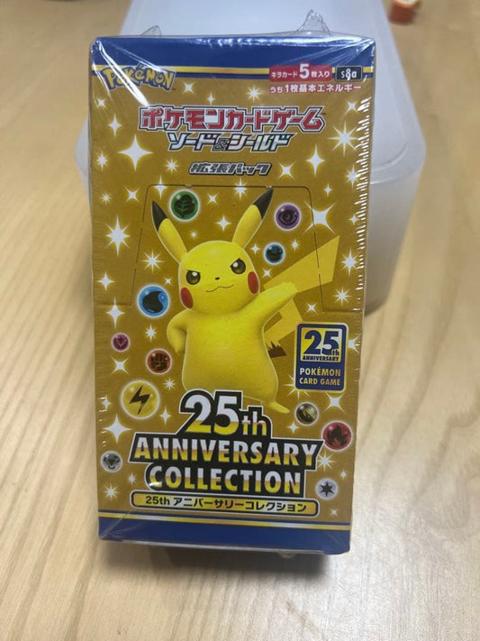 Pokemon Pokémon Card 25th Anniversary Unopened Box Box — S Enhanced Expansion Pack 25th Anniversary Collection — Japanese