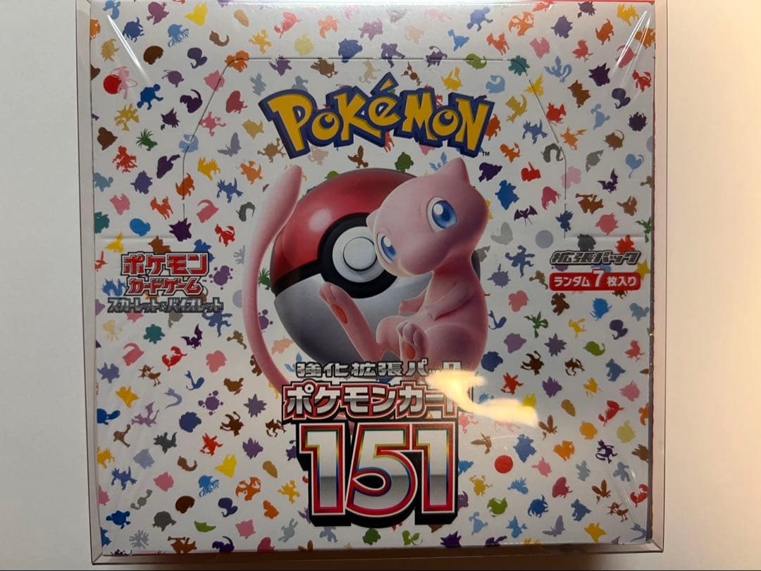 Pokemon Pokémon Card 151 Box — SV Enhanced Expansion Pack Pokemon Card 151 — Japanese