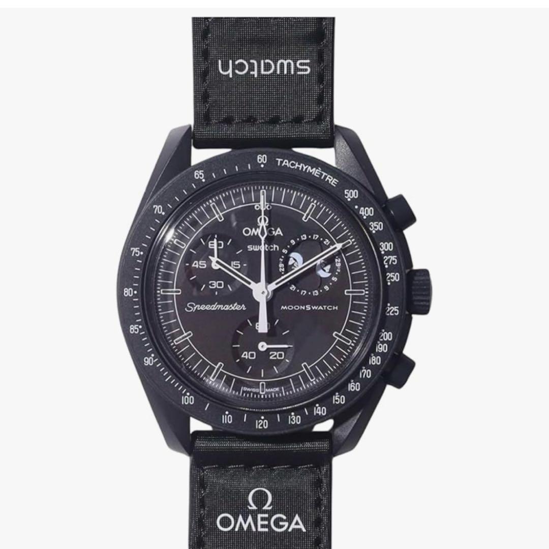 swatch 限定新品OMEGA x Swatch スヌーピー ブラック Men's — Japanese