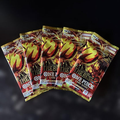 One Piece One Piece Card Game THE BEST Vol.2 5 Pack Pack — ONE PIECE CARD THE BEST vol.2 — Japanese