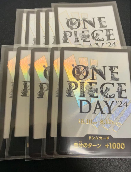 One Piece Don!! Card (ONE PIECE DAY 2024) 10-Pack — Japanese