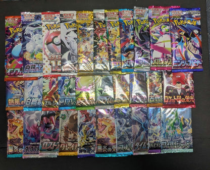 Pokemon Pokemon Card Pack Set 31 Packs (Including Discontinued) Pack — Japanese